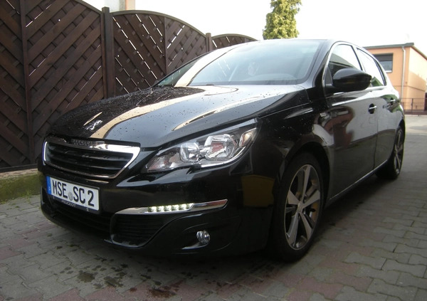 Peugeot 308 cena 31500 przebieg: 113000, rok produkcji 2015 z Zawadzkie małe 466